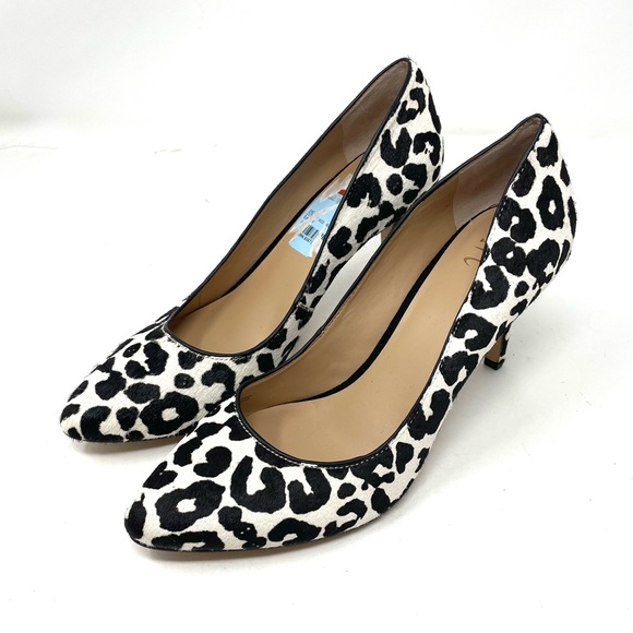 INC International Concepts | Shoes | Inc Black And White Cow Print Heels |  Poshmark